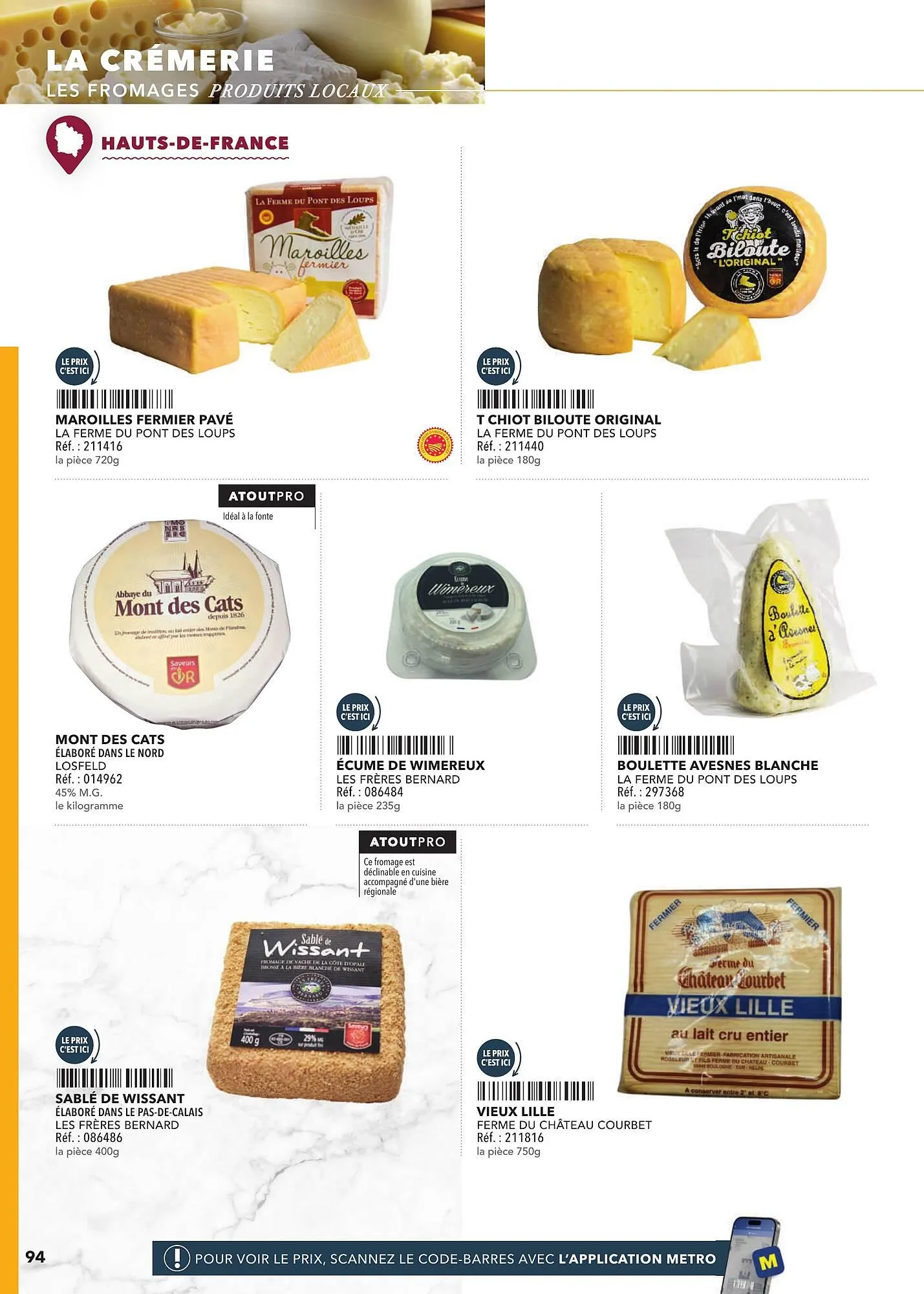 Catalogue METRO du 2 mars au 31 décembre 2025 - Catalogue page 94