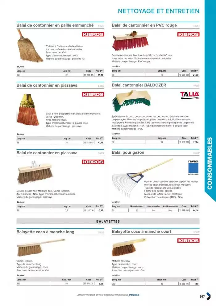 Catalogue général du 11 mars au 31 décembre 2025 - Catalogue page 869