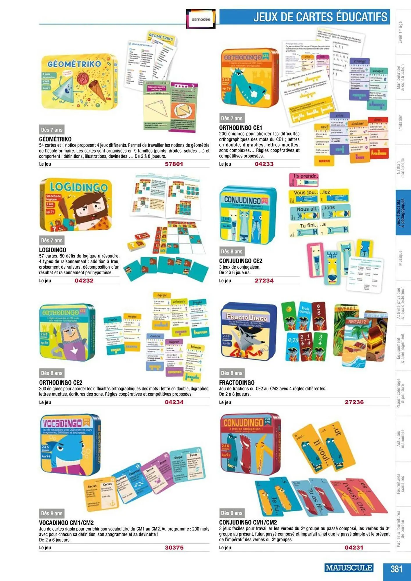 Catalogue Majuscule du 5 mars au 31 décembre 2025 - Catalogue page 405