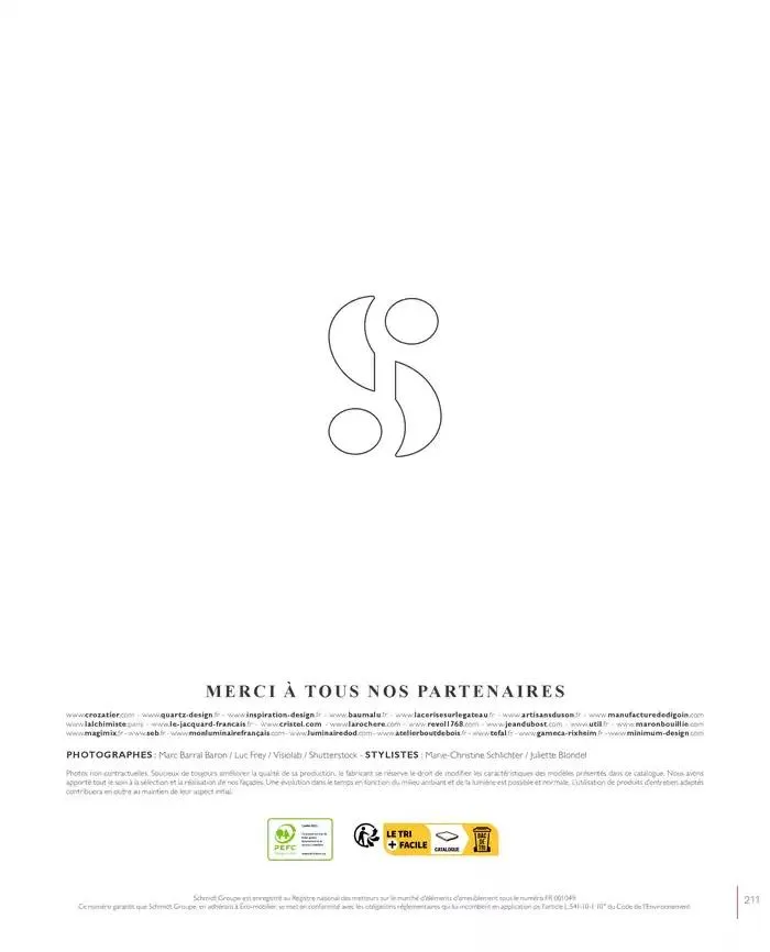 SCHMIDT 2025 du 8 janvier au 31 décembre 2025 - Catalogue page 211