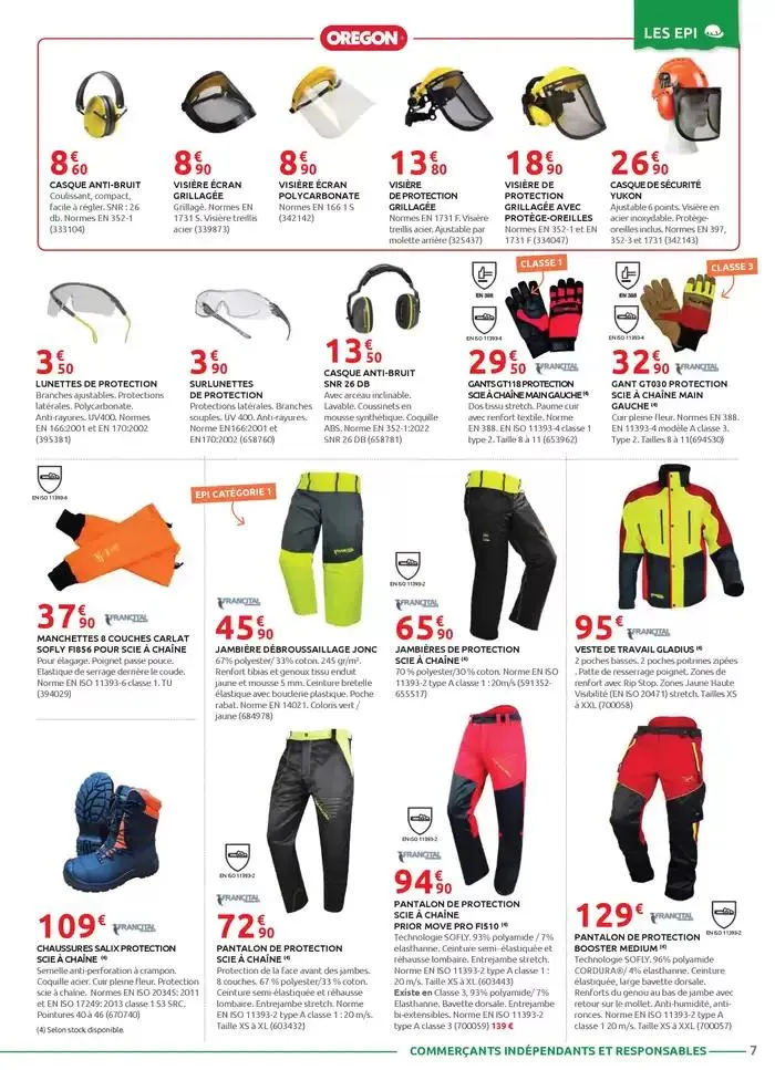 Motoculture et remorques du 1 mars au 31 mai 2025 - Catalogue page 7