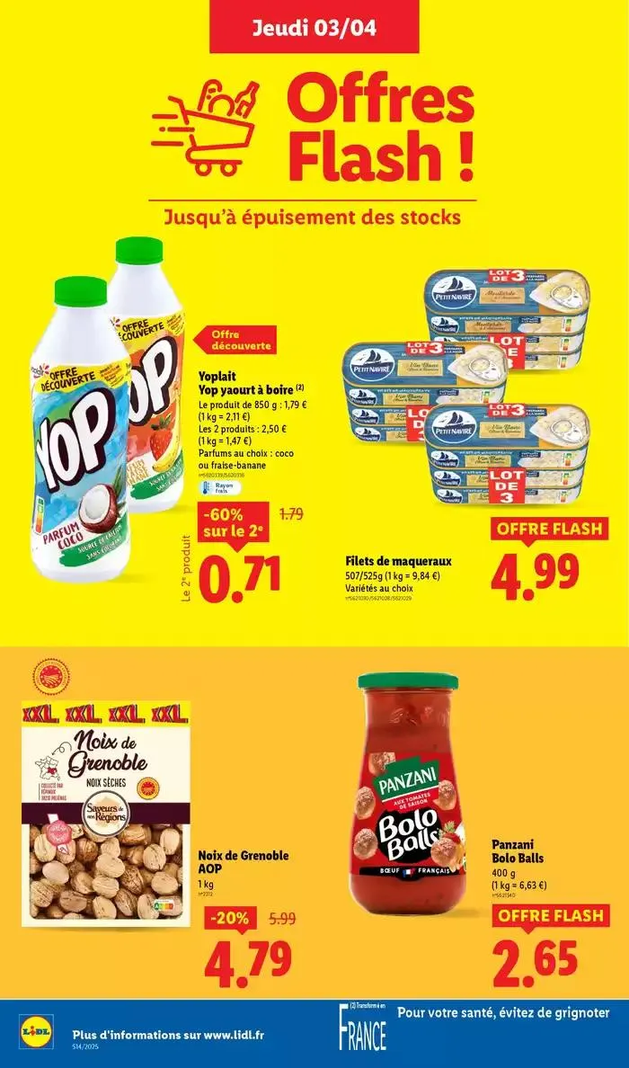 Concôctez un délicieux repas à l'occasion de Pâques avec la marque Deluxe chez Lidl ! du 3 avril au 9 avril 2025 - Catalogue page 16