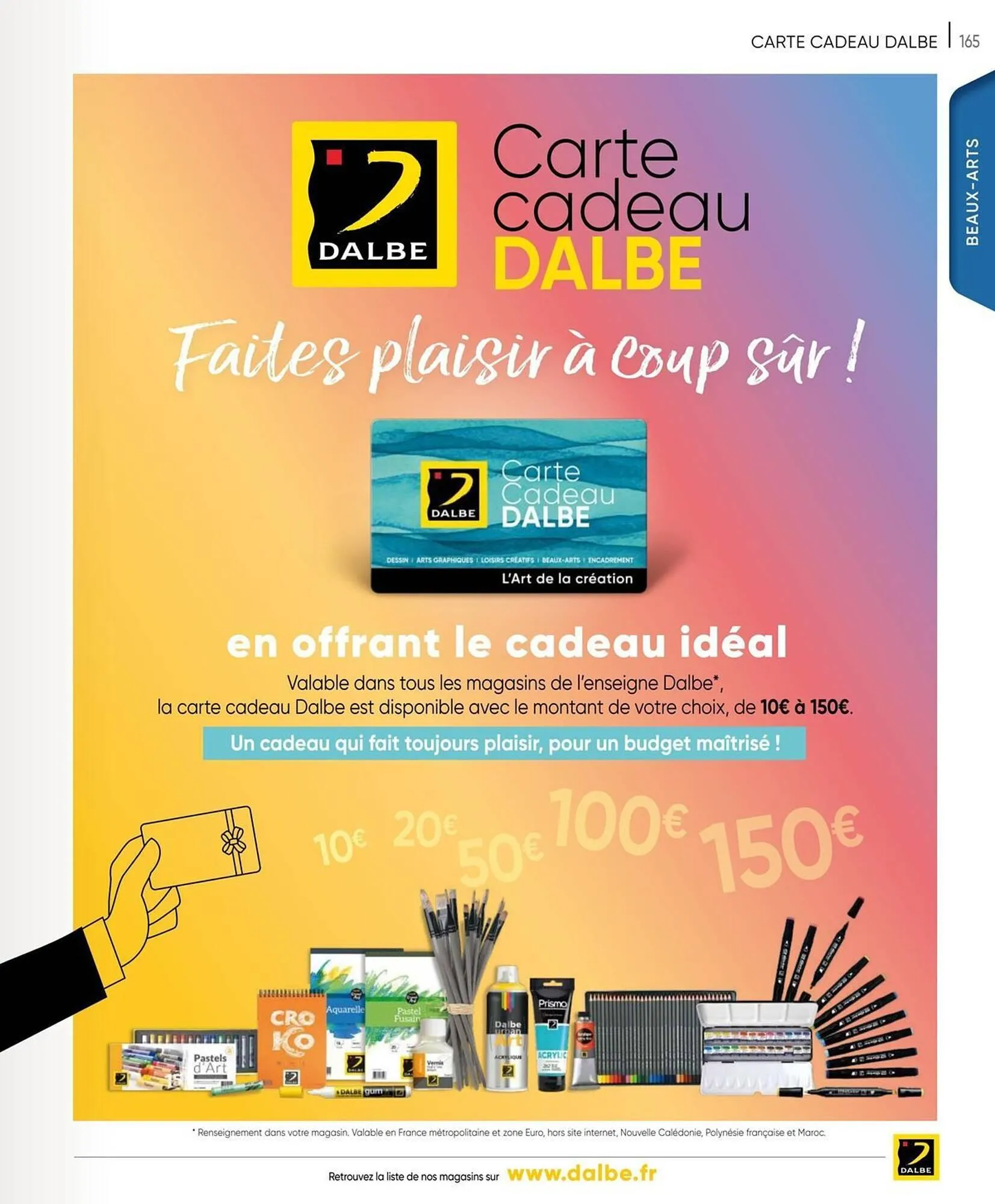 Catalogue Dalbe du 27 janvier au 31 décembre 2025 - Catalogue page 167