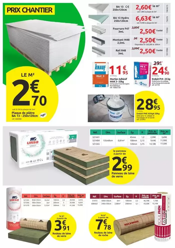 LES TRAVAUX nous RAPPROCHENT depuis 45 ans du 2 avril au 27 avril 2025 - Catalogue page 2