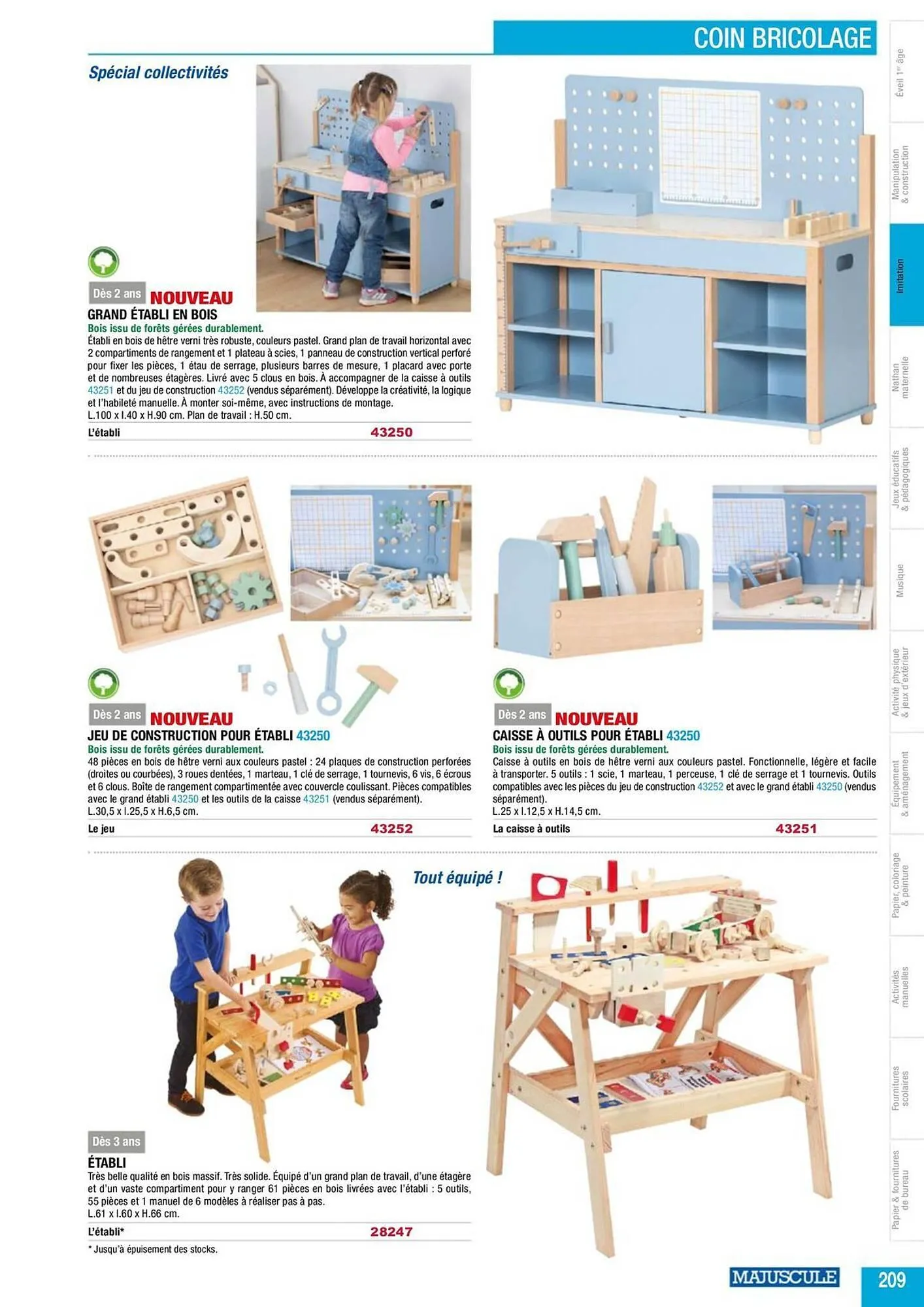 Catalogue Majuscule du 4 mars au 31 décembre 2025 - Catalogue page 233