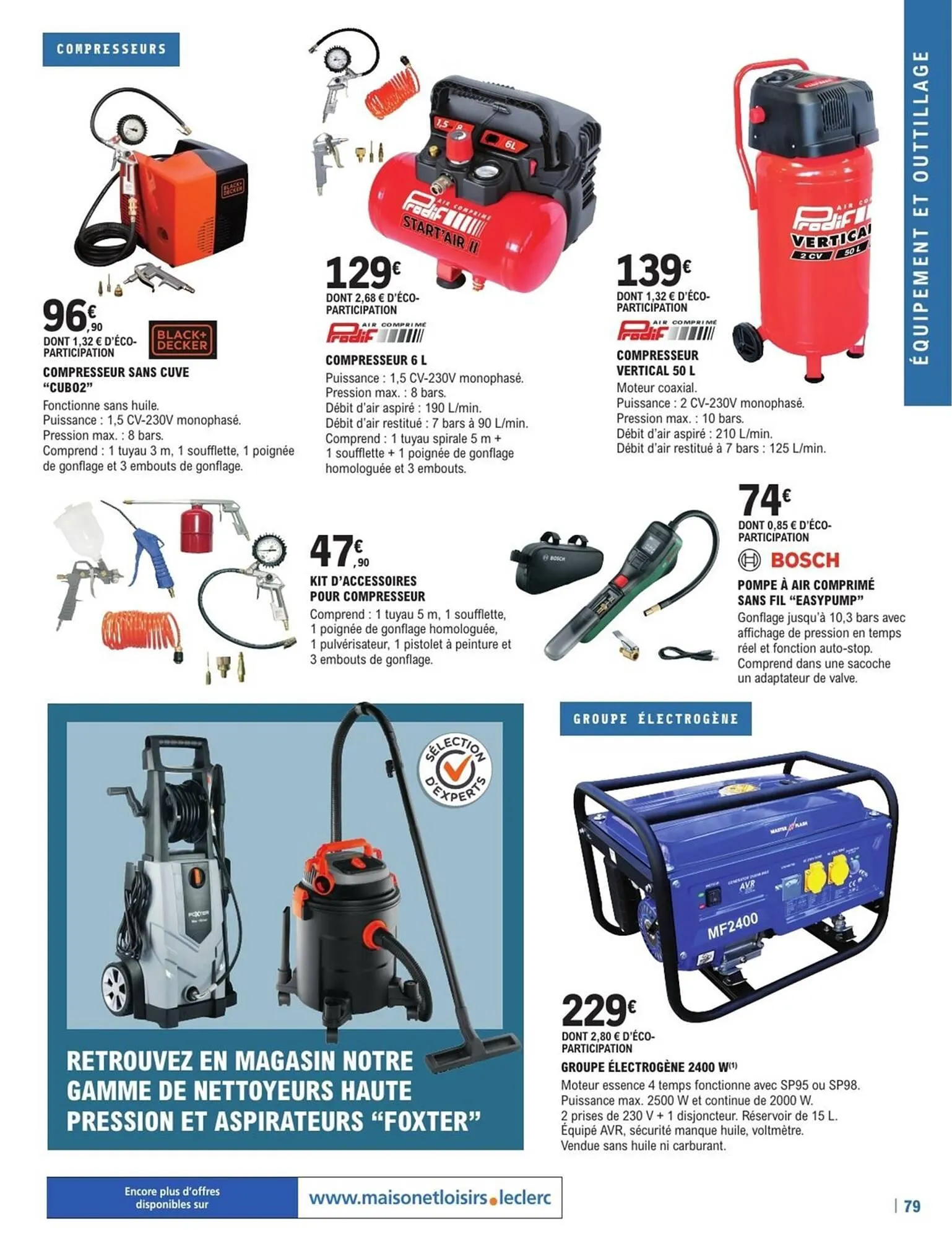 Catalogue E.Leclerc Brico du 28 mai au 31 décembre 2025 - Catalogue page 79
