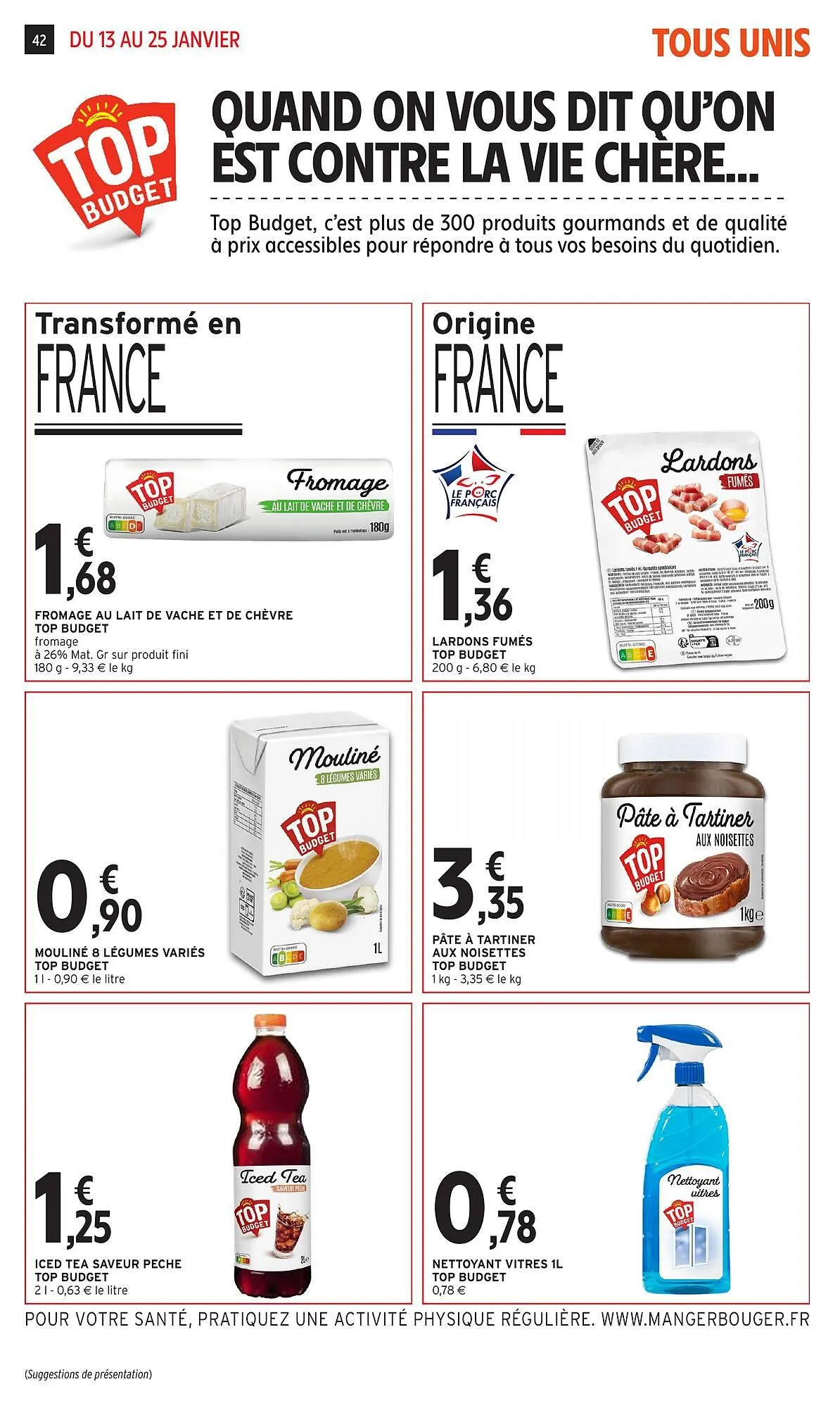 Catalogue Intermarché du 13 janvier au 25 janvier 2026 - Catalogue page 42