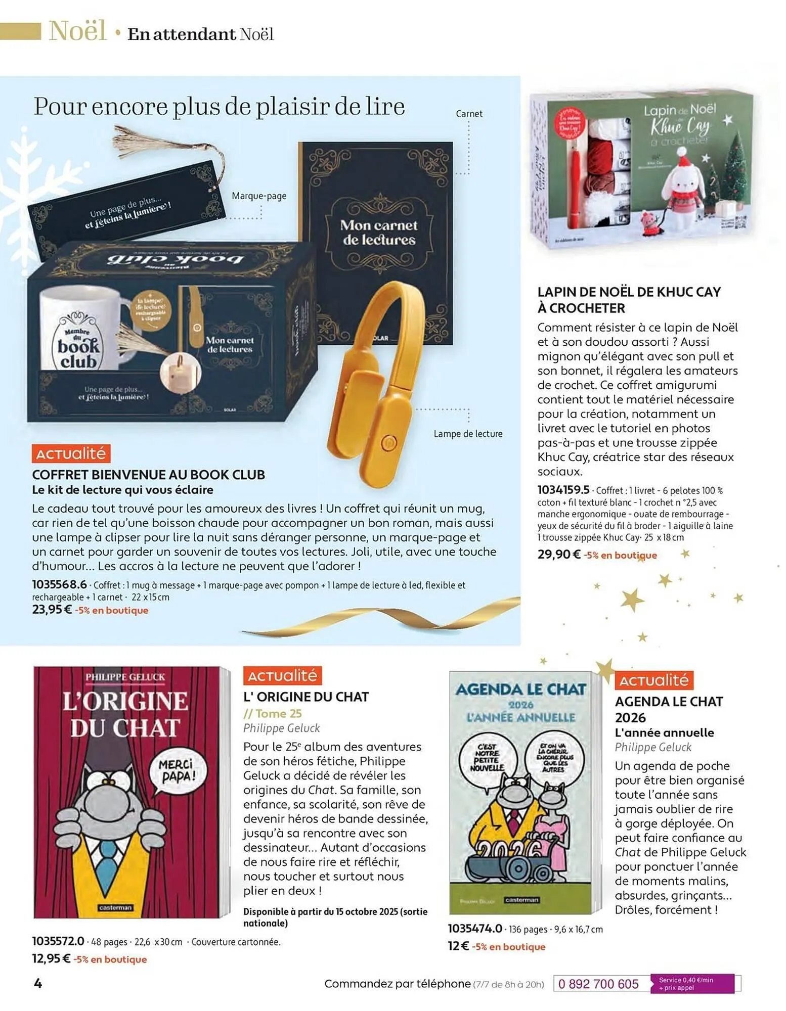 Catalogue France Loisirs du 3 novembre au 31 décembre 2025 - Catalogue page 4