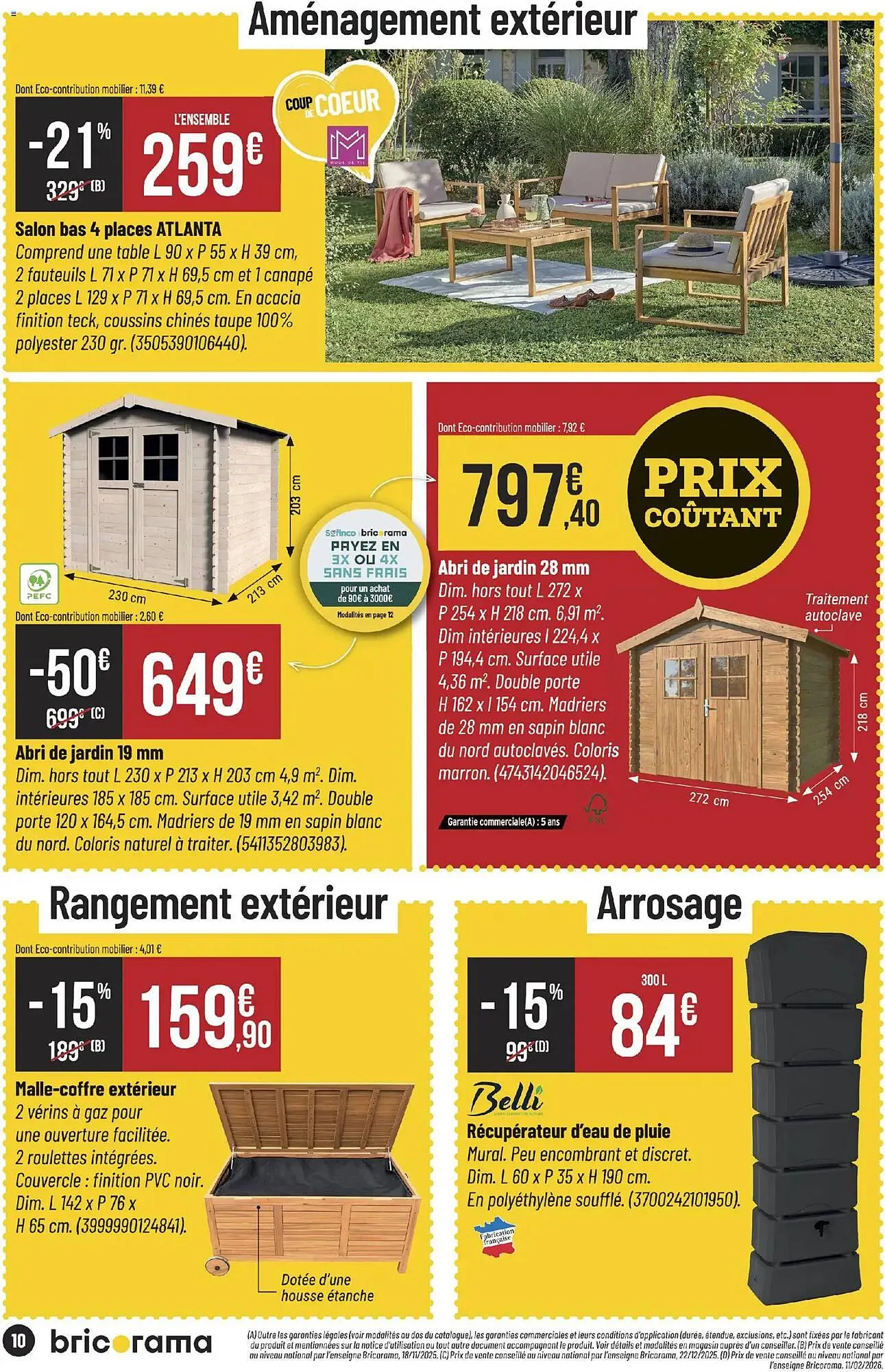 Catalogue Bricorama du 18 février au 1 mars 2026 - Catalogue page 10