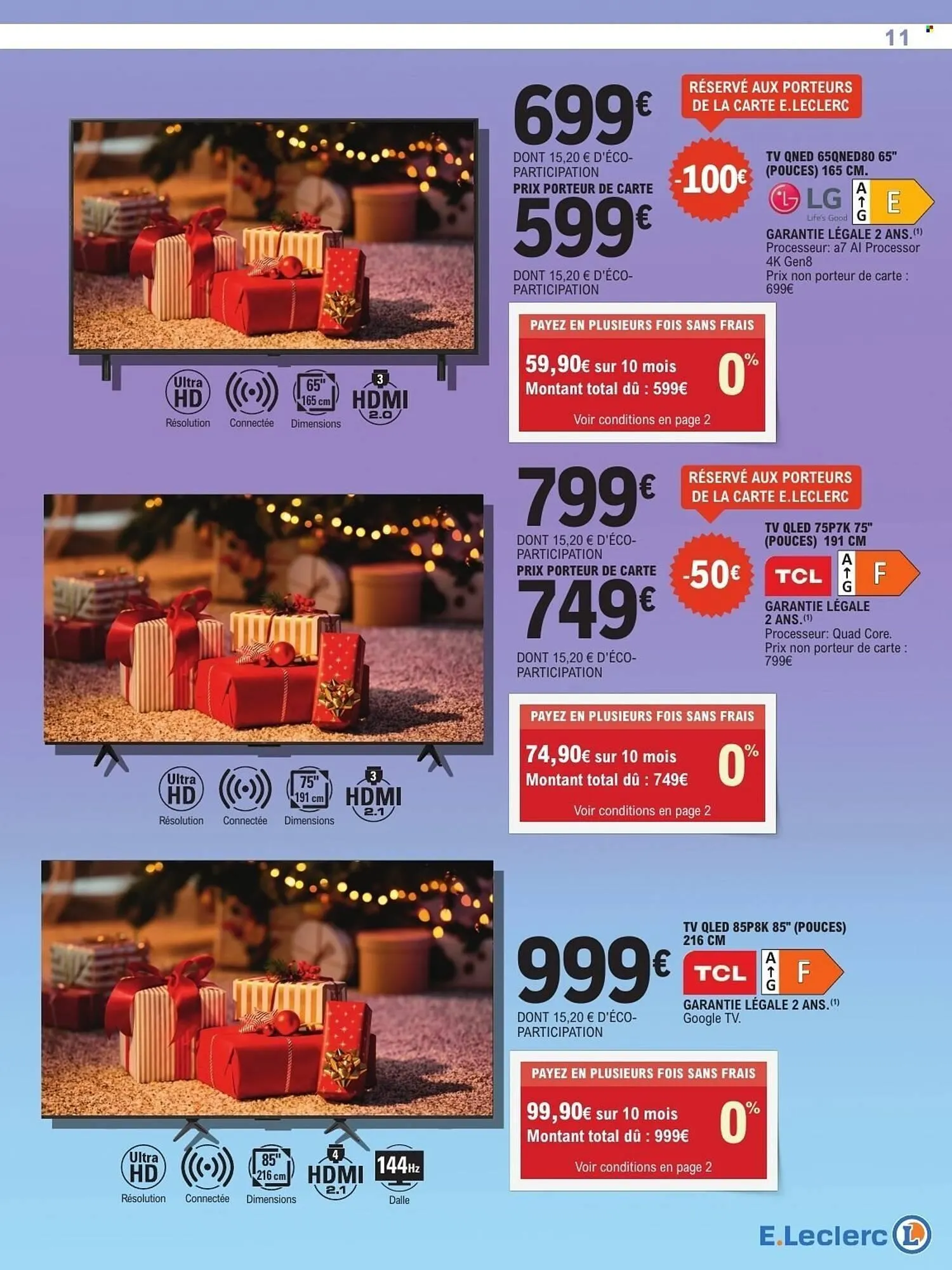 Catalogue E.Leclerc du 2 décembre au 24 décembre 2025 - Catalogue page 11