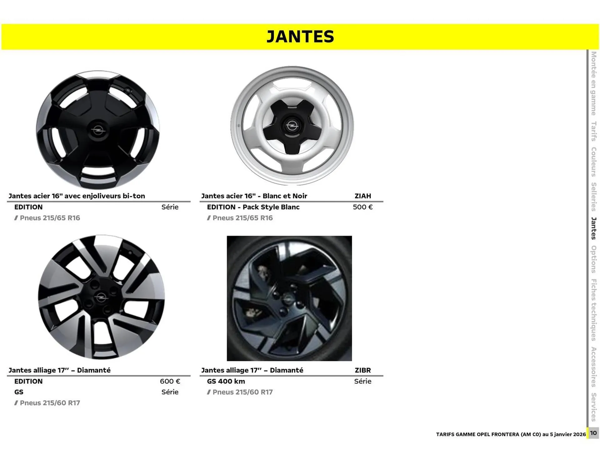 Catalogue Opel du 6 janvier au 6 janvier 2027 - Catalogue page 11
