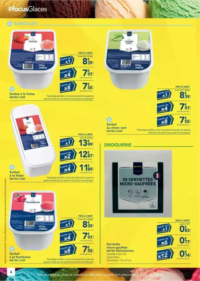 Metro Achetez plus payez moins du 28 février au 26 mars 2025 - Catalogue page 4