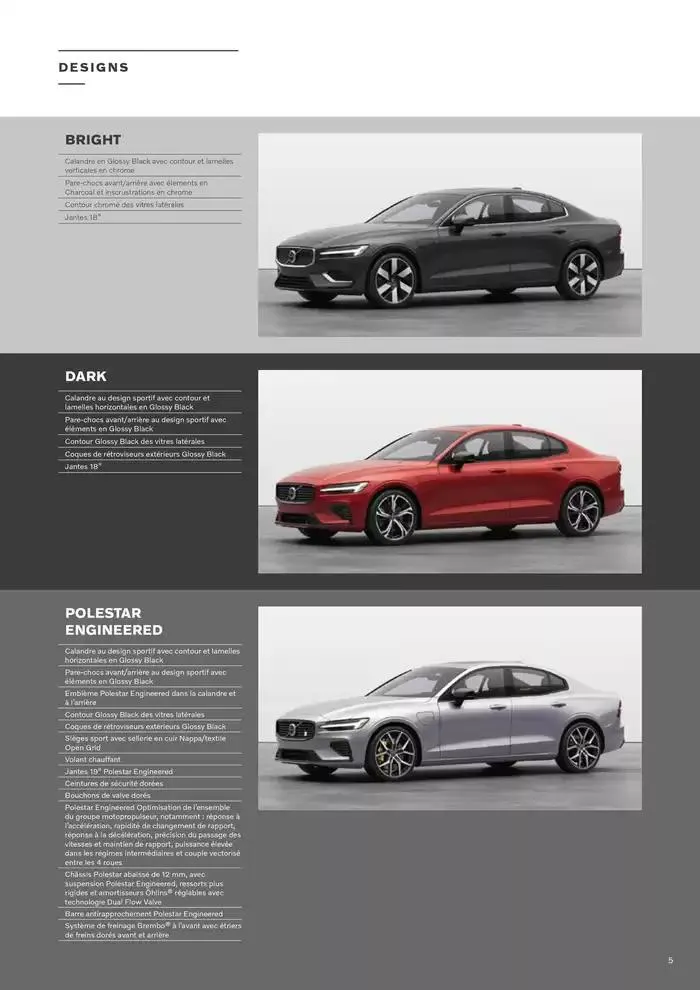 LA NOUVELLE VOLVO S60 du 7 janvier au 31 décembre 2025 - Catalogue page 5