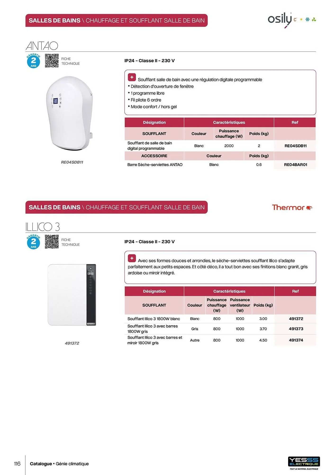 Catalogue Yesss electrique du 14 octobre au 31 décembre 2026 - Catalogue page 118