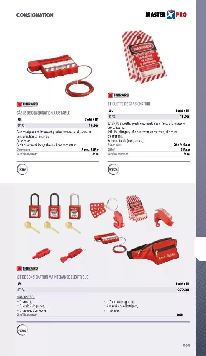 Essentiel Industrie 2025 du 3 janvier au 31 décembre 2025 - Catalogue page 593