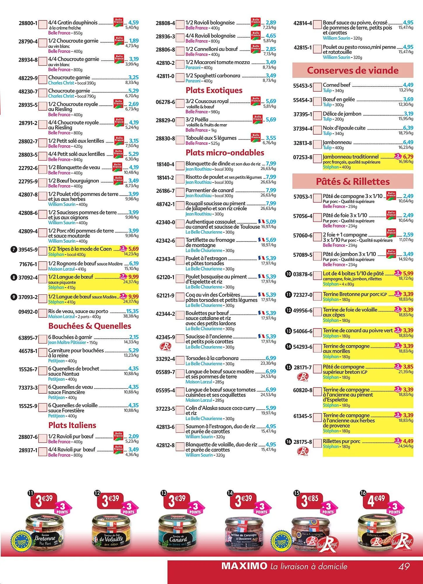 Catalogue Maximo du 30 mars au 23 avril 2026 - Catalogue page 49