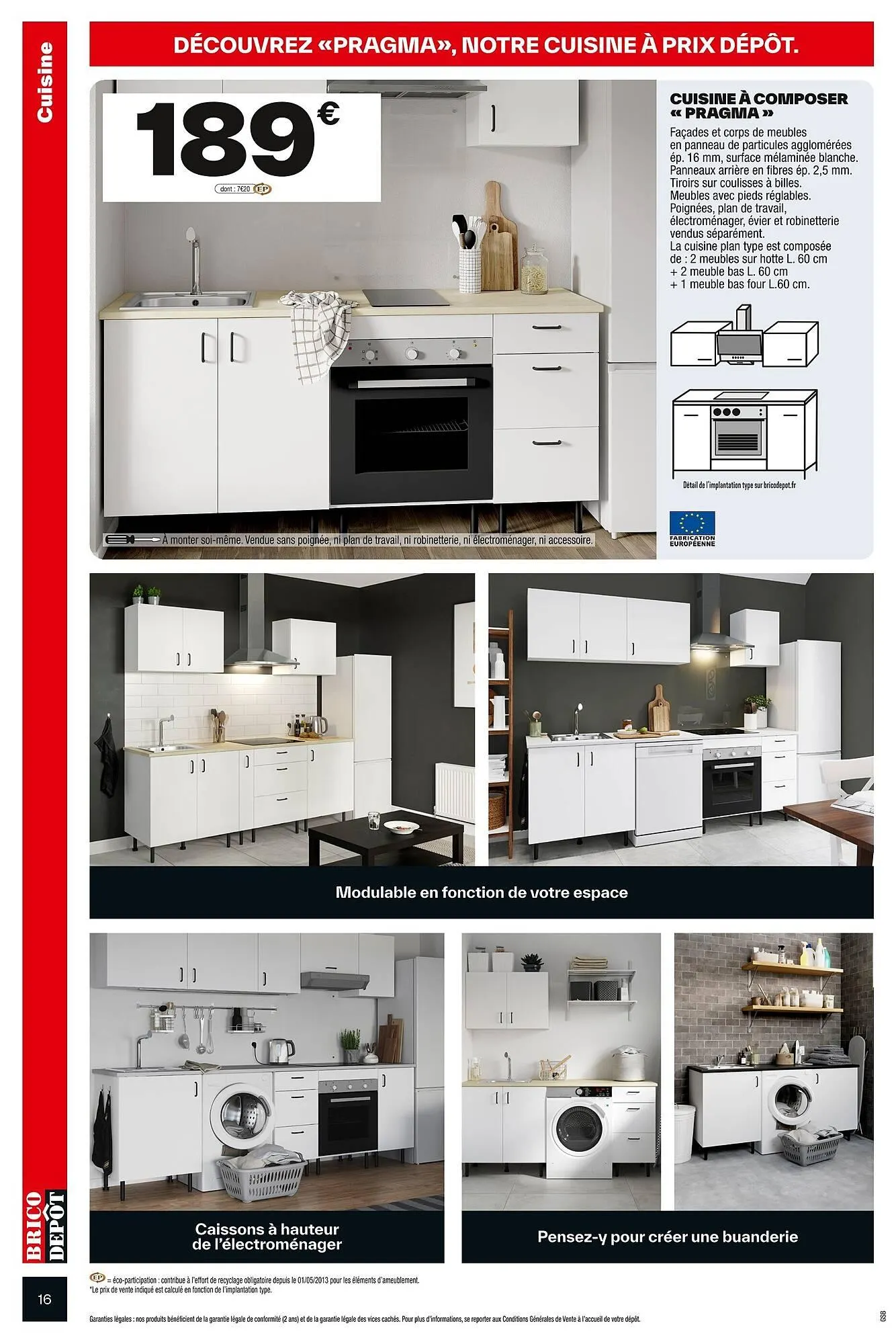 Catalogue Brico Dépôt du 1 août au 14 août 2025 - Catalogue page 16