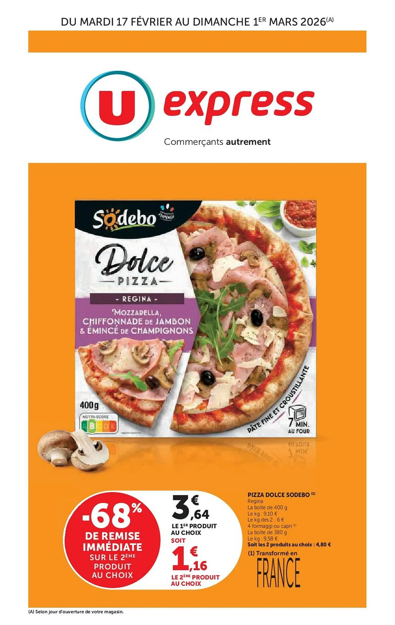 Catalogue U Express du 17 février au 1 mars 2026 - Catalogue page 1