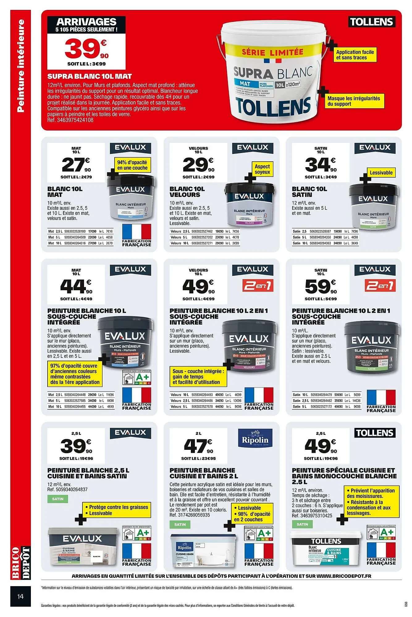 Catalogue Brico Dépôt du 1 août au 14 août 2025 - Catalogue page 14