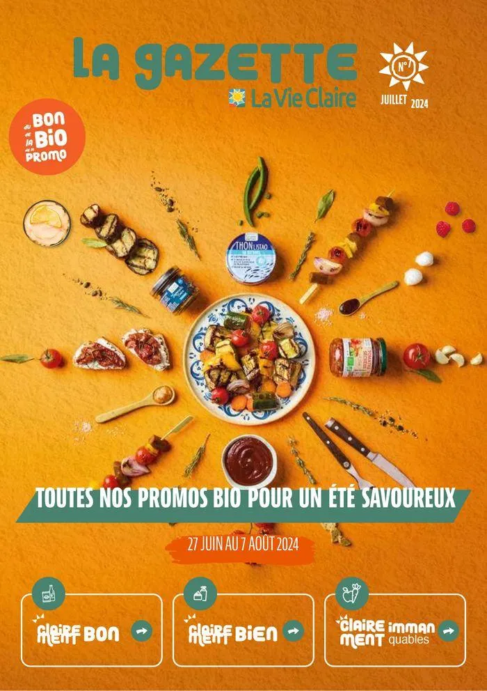 Tutes Nos Promos Bio Pour Un Ete Savoureux - 1