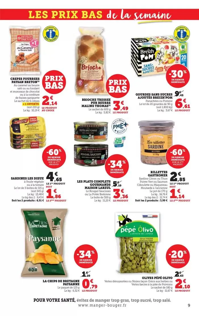 LE MARCHÉ À PRIX BAS ! du 1 avril au 13 avril 2025 - Catalogue page 9