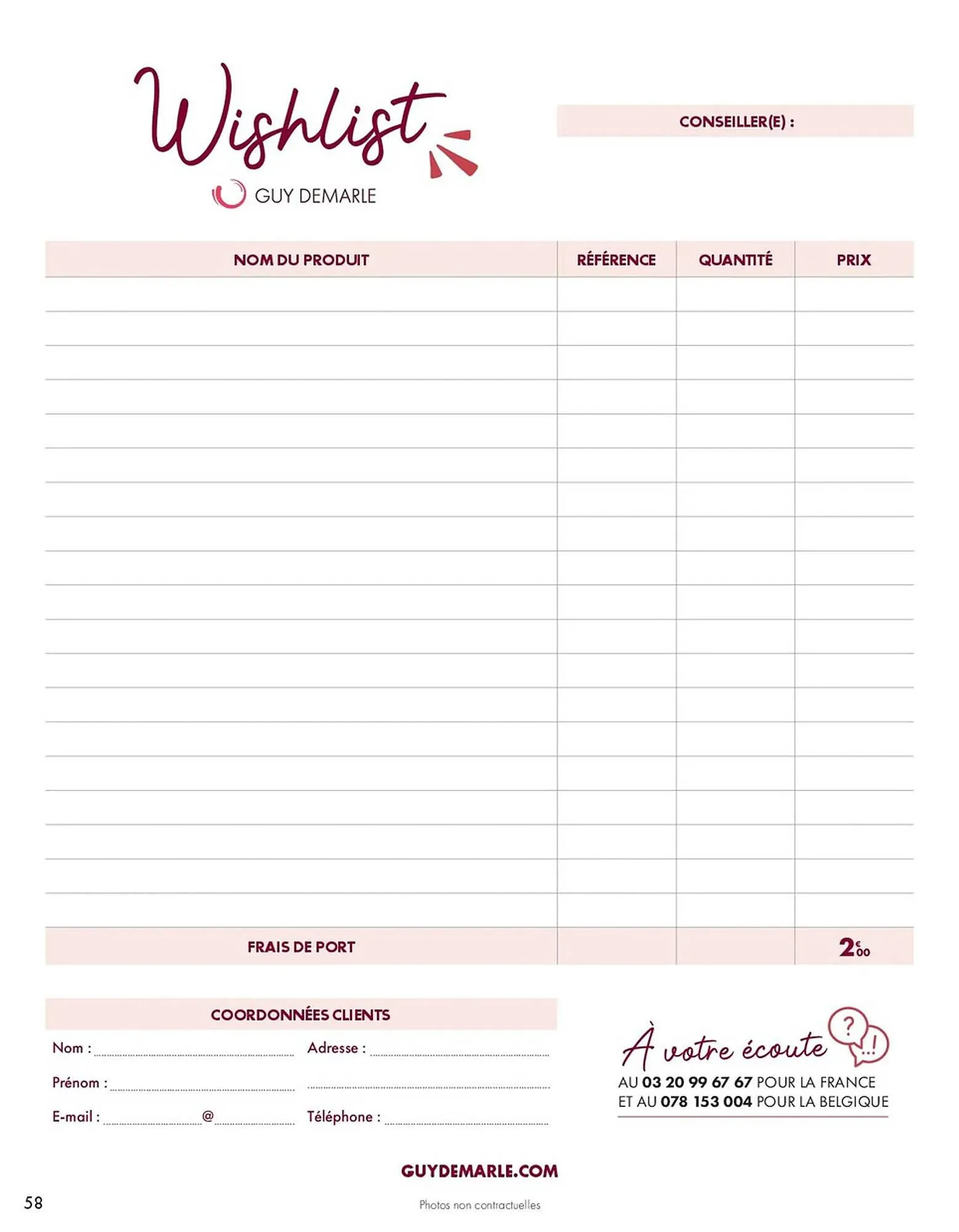 Catalogue Guy Demarle du 1 septembre au 1 février 2026 - Catalogue page 58