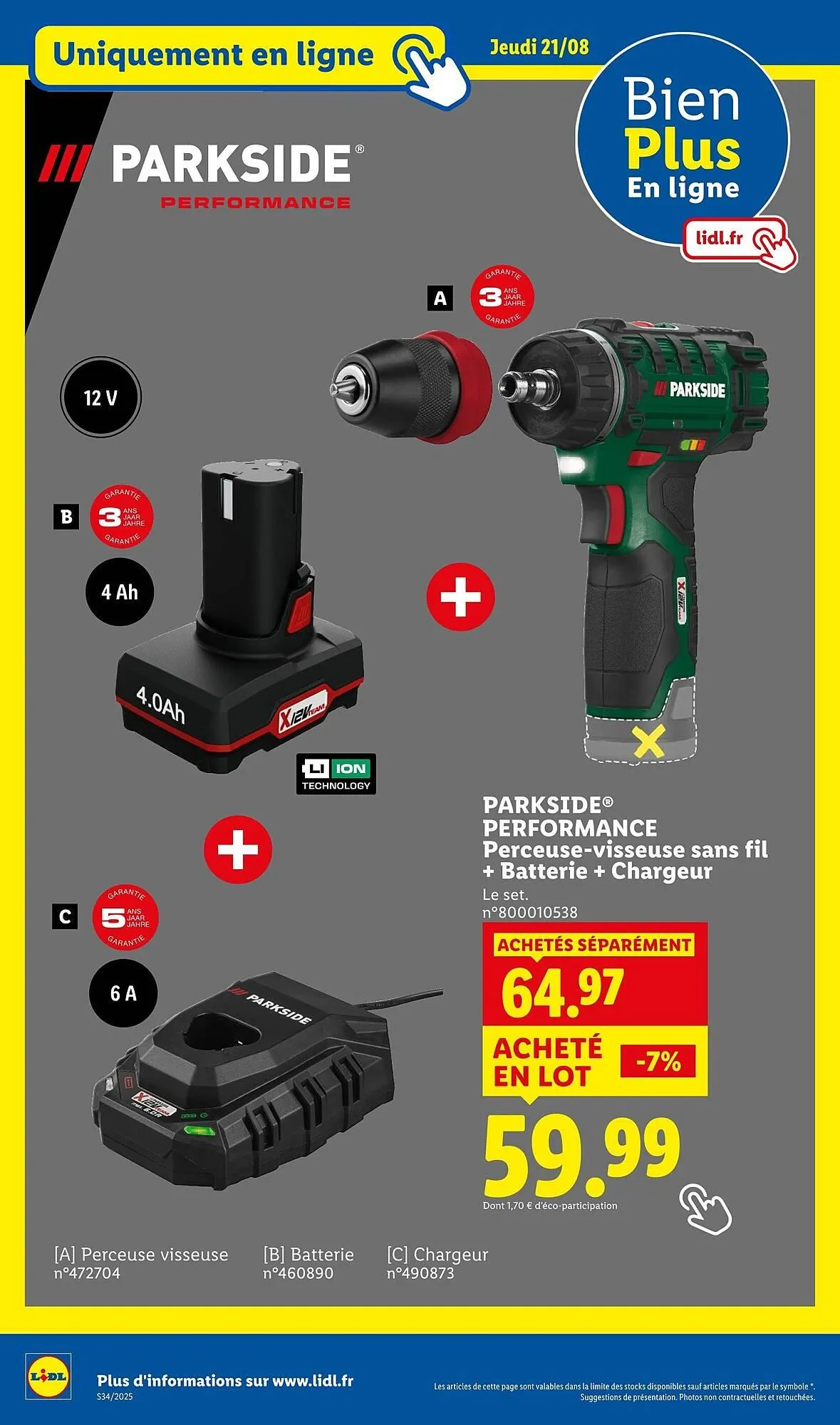 Catalogue Lidl du 21 août au 25 août 2025 - Catalogue page 8