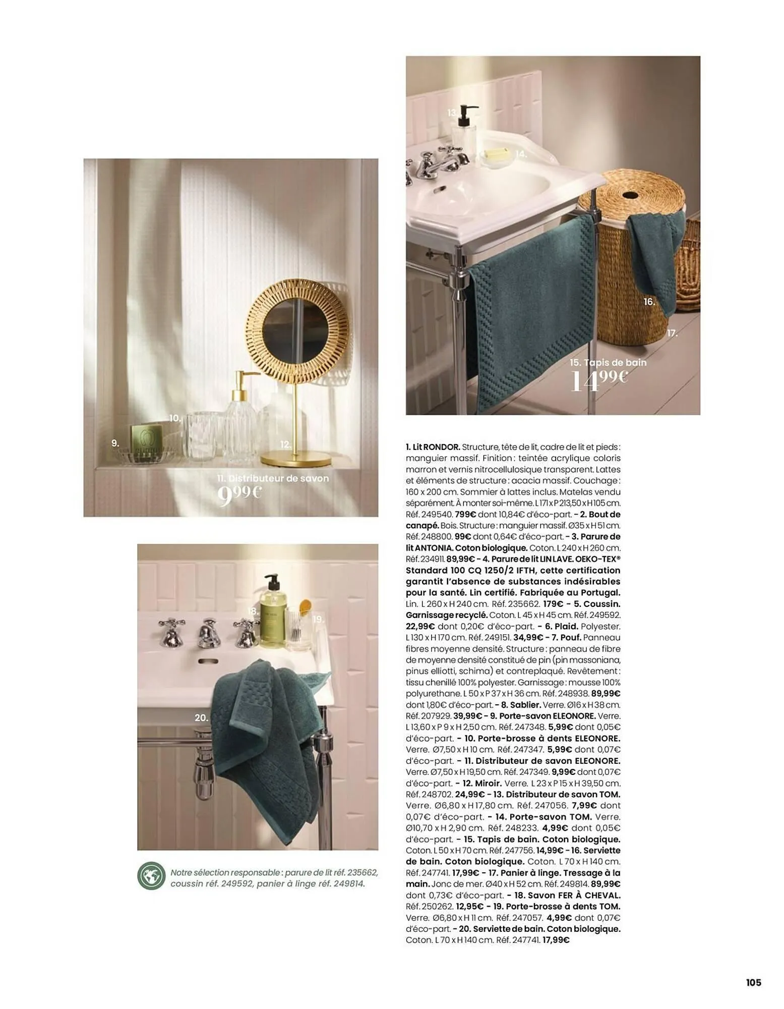 Catalogue Maisons du Monde du 11 décembre au 31 décembre 2025 - Catalogue page 105