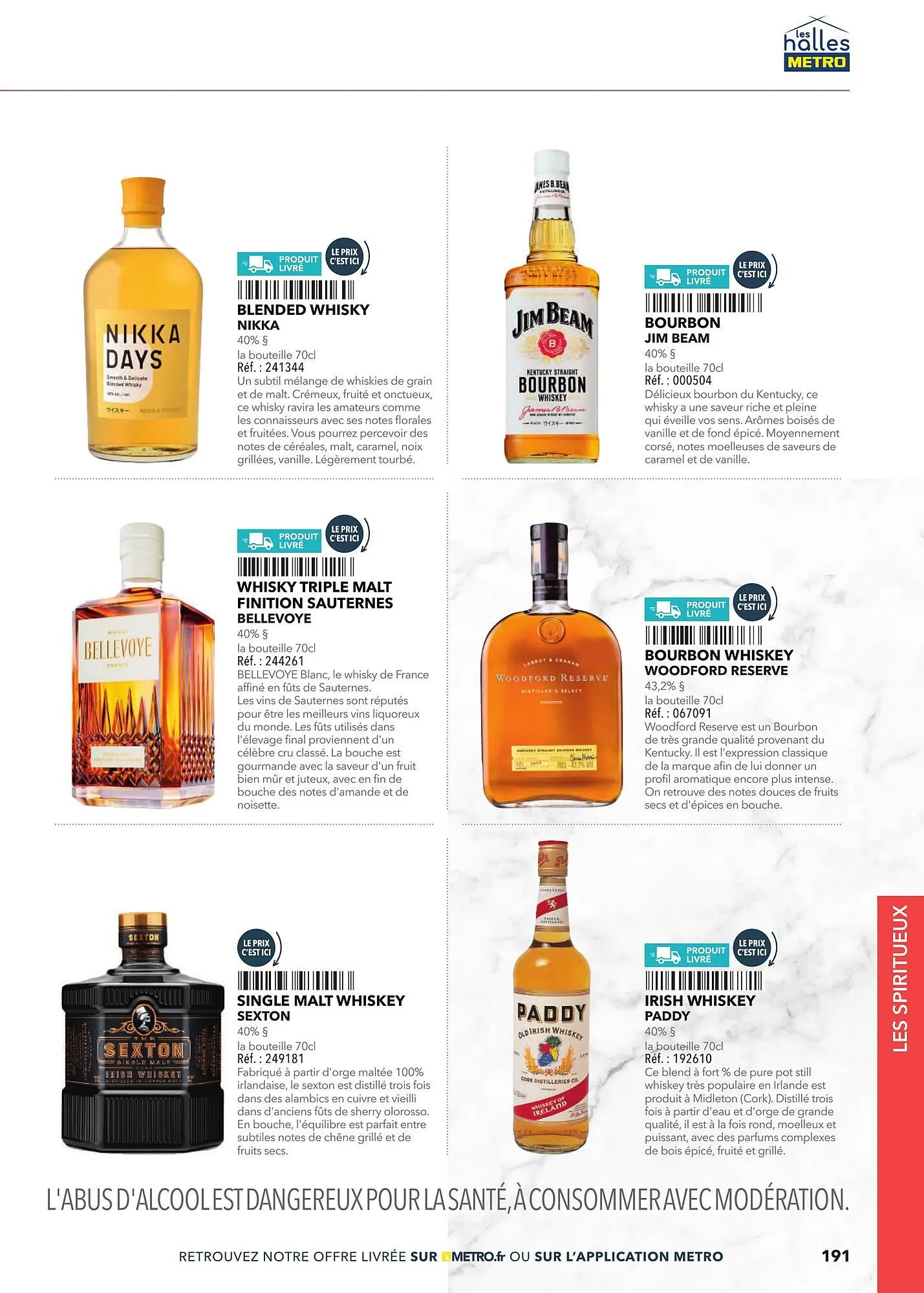 Catalogue METRO du 2 mars au 31 décembre 2025 - Catalogue page 191
