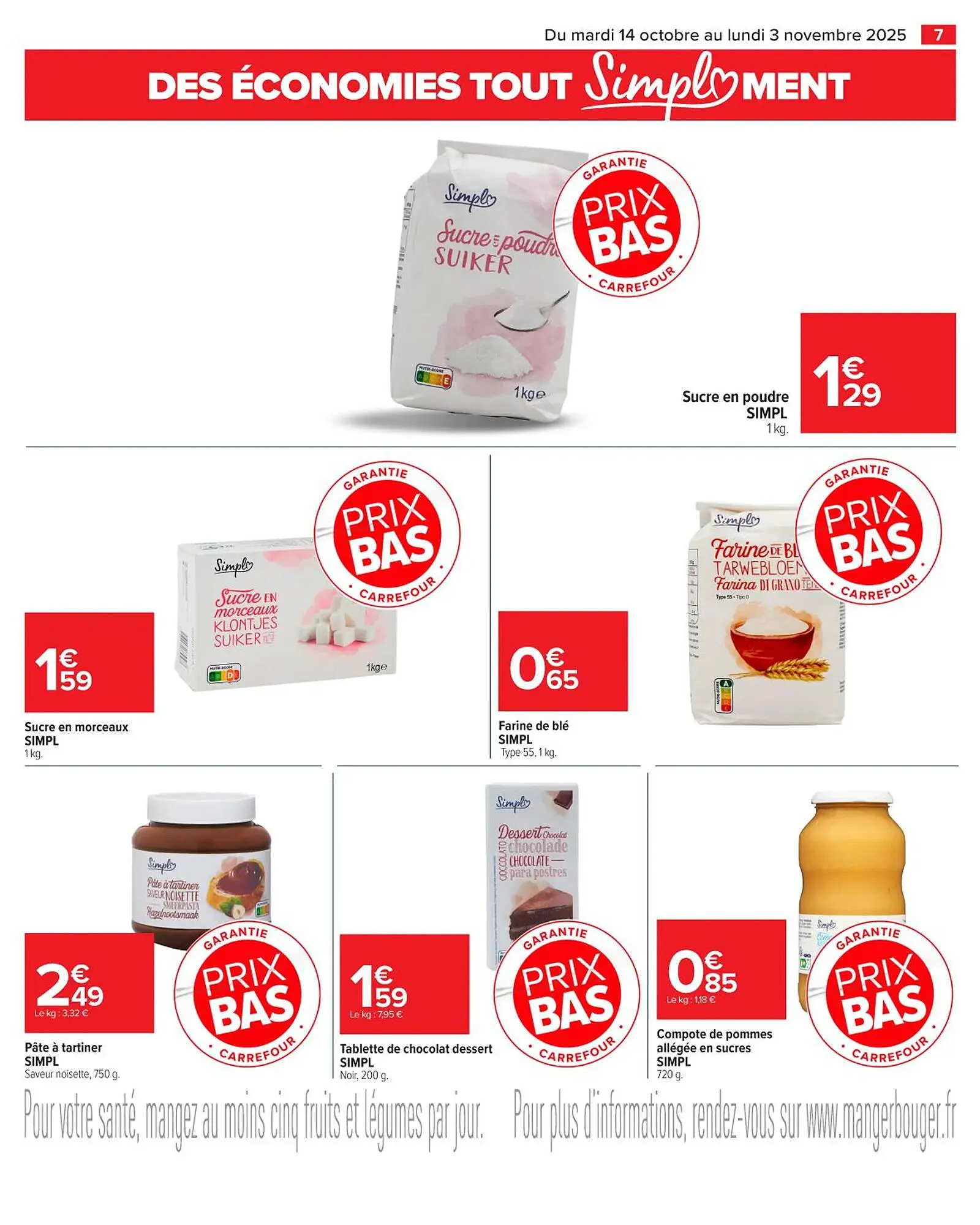 Catalogue Carrefour du 14 octobre au 3 novembre 2025 - Catalogue page 7