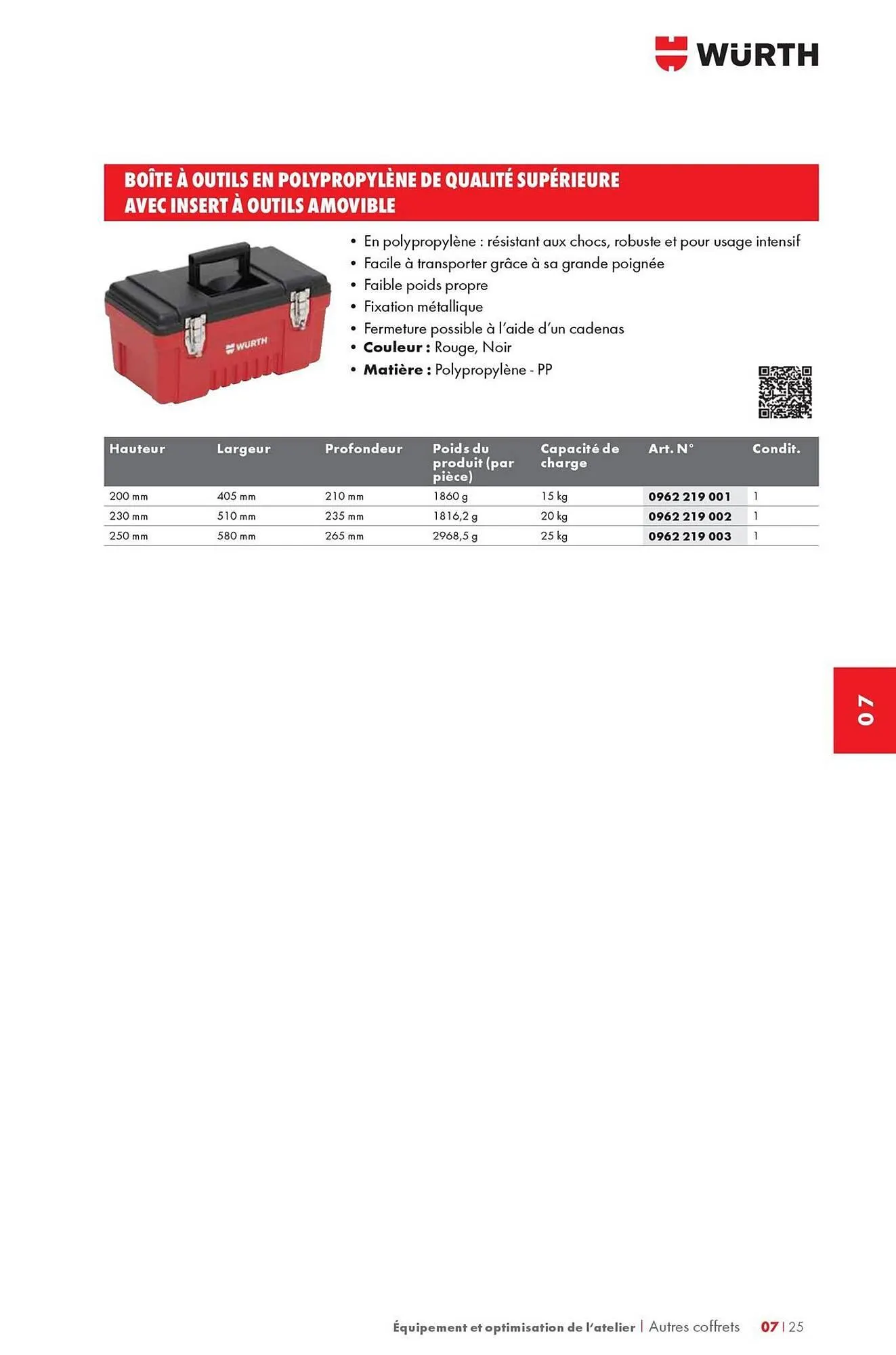 Catalogue Würth du 12 mai au 31 décembre 2025 - Catalogue page 1107