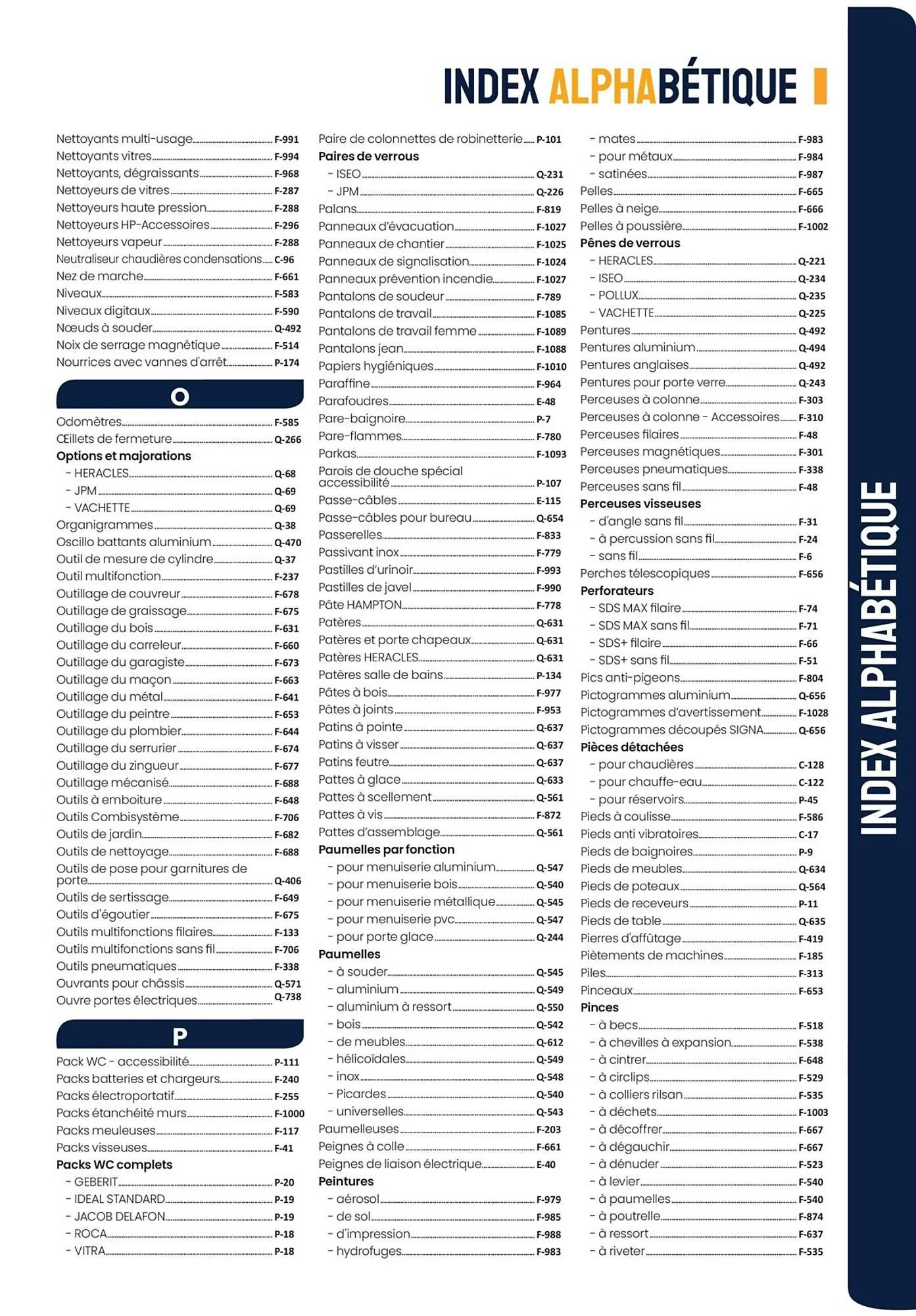 Catalogue Au Forum du Bâtiment du 4 mai au 30 septembre 2023 - Catalogue page 43