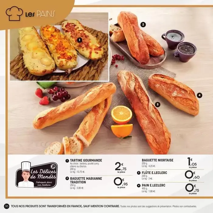 Carte traiteur permanente du 17 avril au 31 mars 2026 - Catalogue page 36