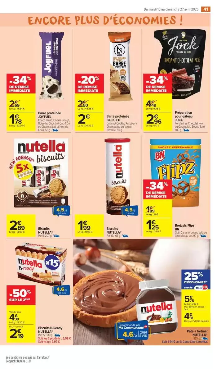 JOYEUSES PÂQUES du 15 avril au 27 avril 2025 - Catalogue page 43