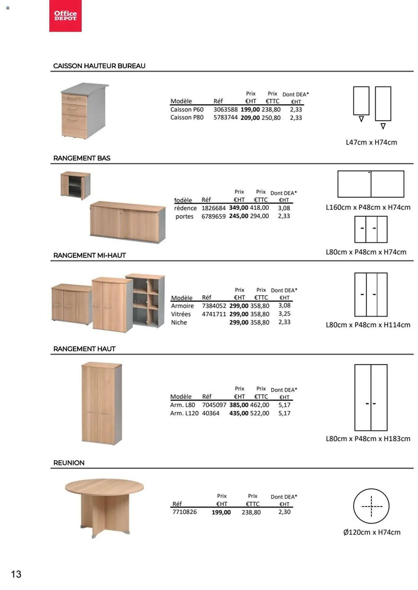 Catalogue Office Depot du 20 octobre au 27 octobre 2023 - Catalogue page 14