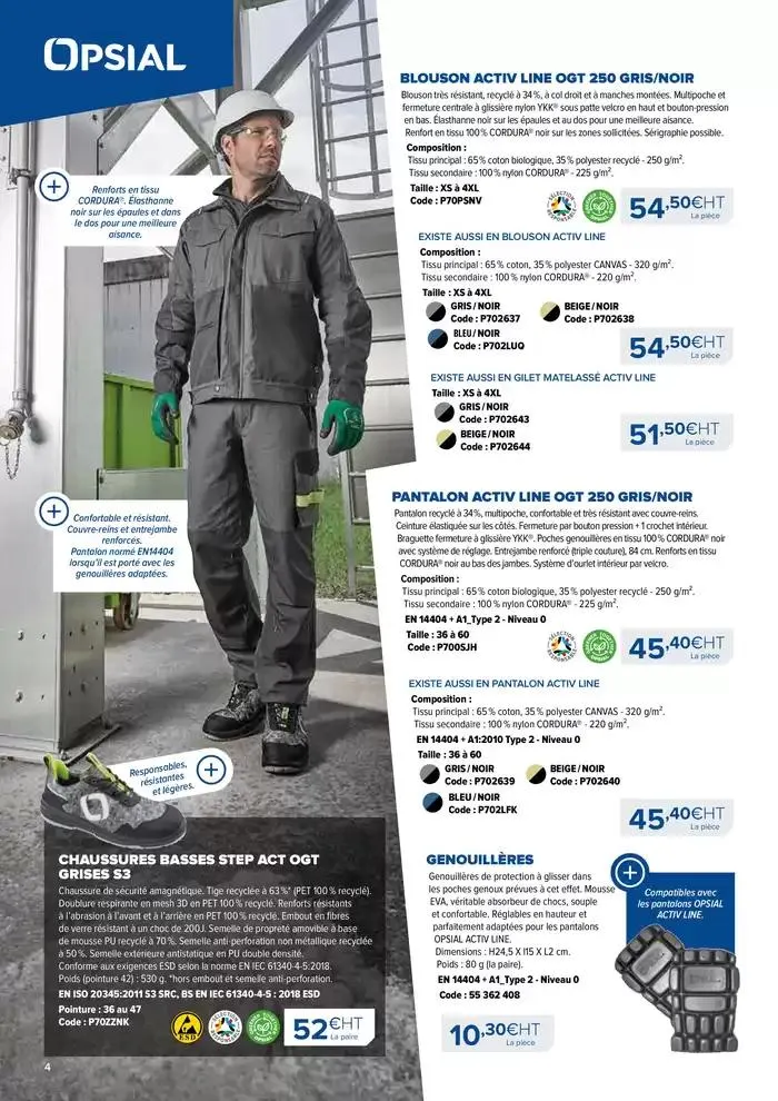 Équipez-vous pour l'hiver automne-hiver 2024-25 du 2 octobre au 31 mars 2025 - Catalogue page 4