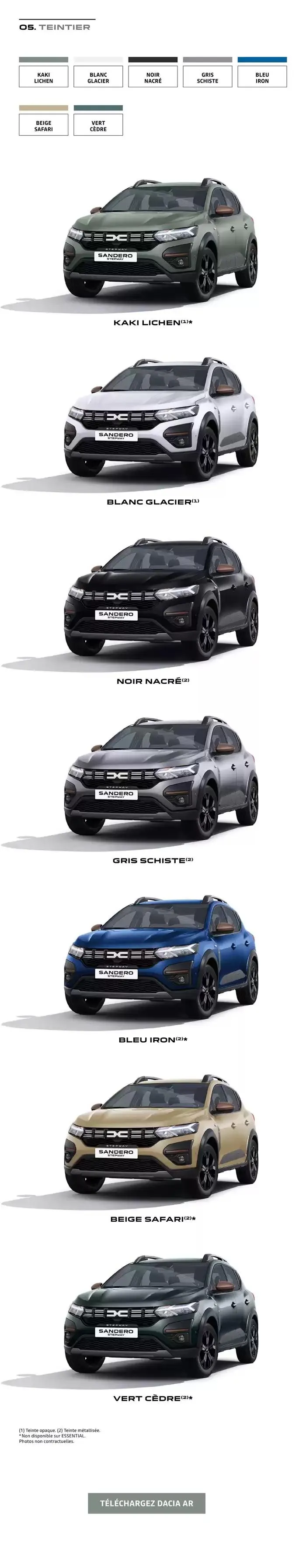 Dacia Sandero Stepway du 8 novembre au 8 novembre 2025 - Catalogue page 9