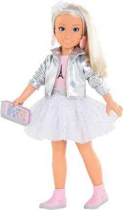 POUPEE MANNEQUIN - COFFRET VALENTINE FASHION WEEK PARIS - 28CM - COROLLE GIRLS
