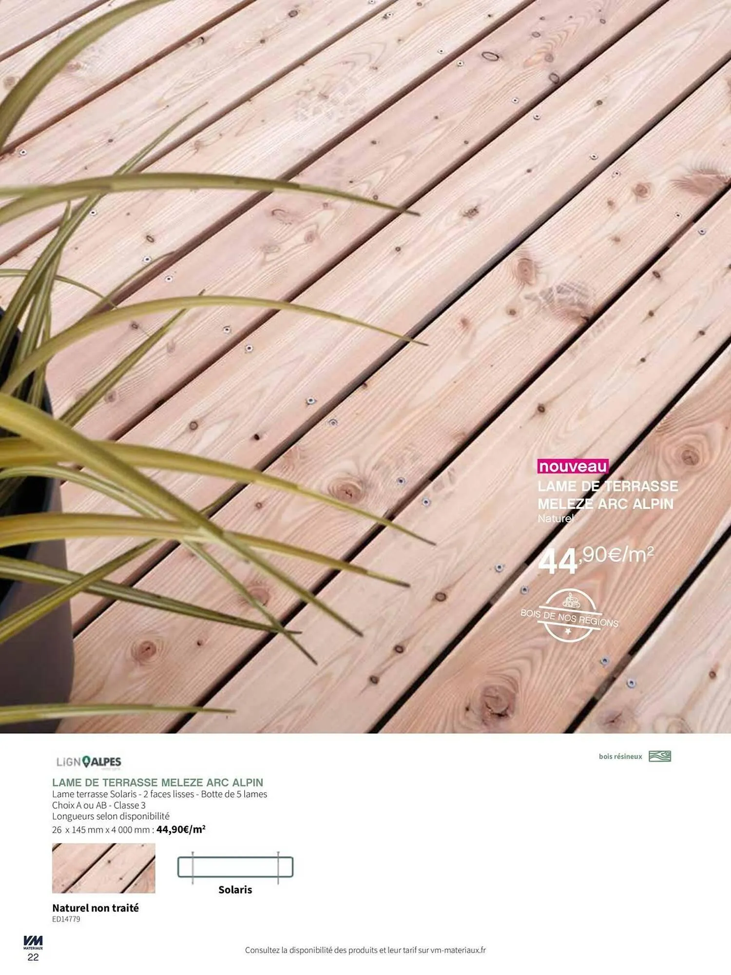 Catalogue VM Matériaux du 14 mars au 20 janvier 2026 - Catalogue page 22