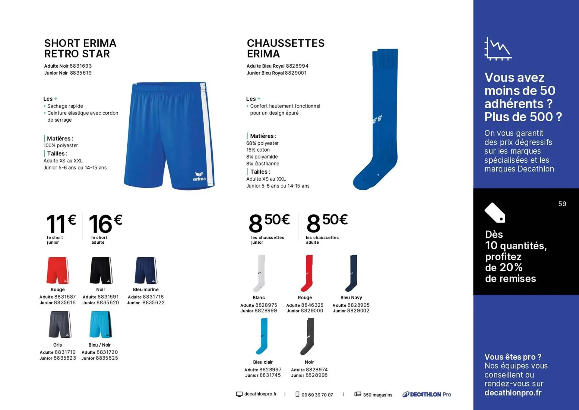 Catalogue Decathlon du 14 mai au 31 août 2025 - Catalogue page 59