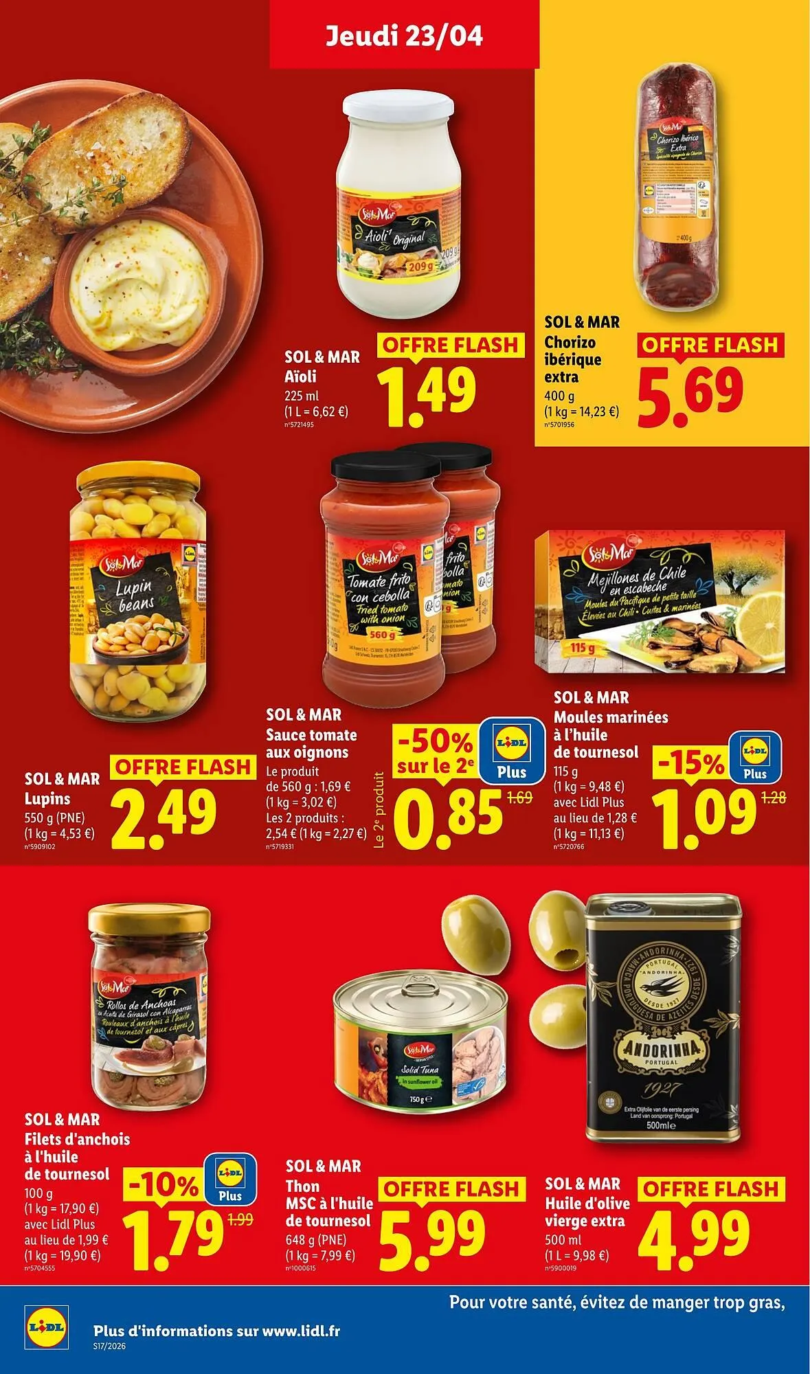 Catalogue Lidl du 23 avril au 29 avril 2026 - Catalogue page 18