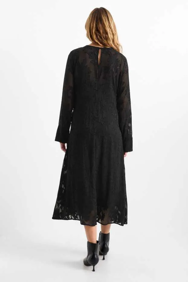 Chiffon dress - floral