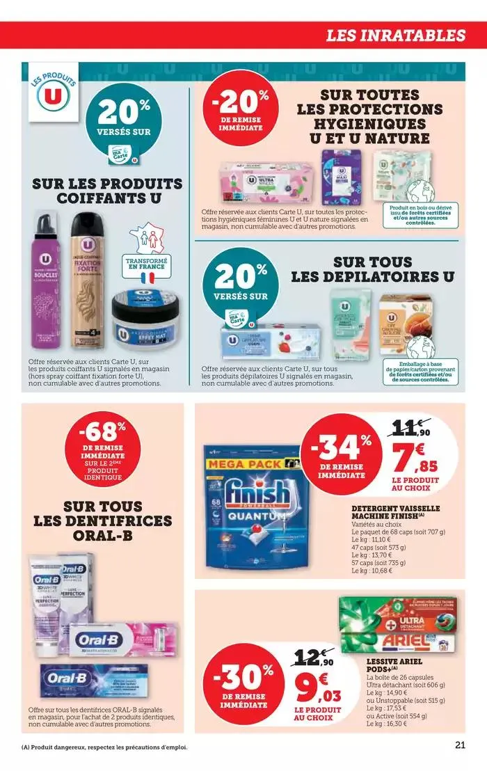 Catalogue Super U du 29 avril au 11 mai 2025 - Catalogue page 21