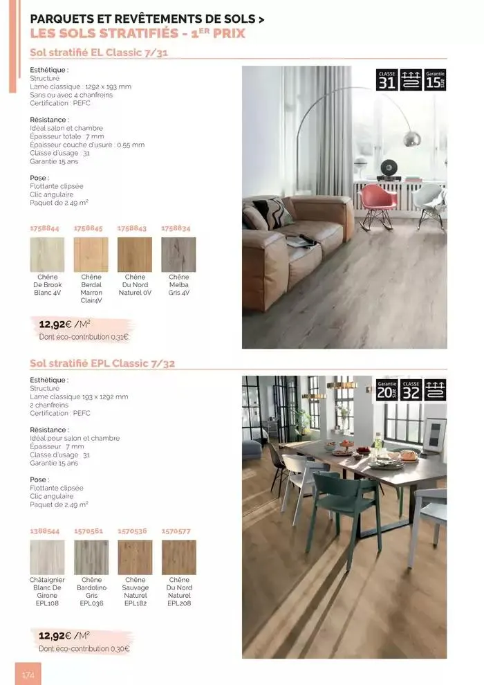 BOIS PANNEAUX 2025 2026 du 30 avril au 31 décembre 2026 - Catalogue page 174