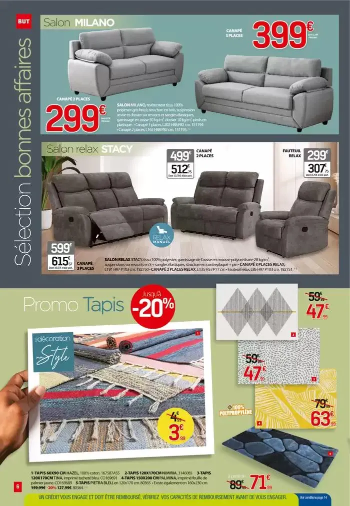 Catalogue BUT - Martinique du 31 mars au 21 avril 2025 - Catalogue page 6