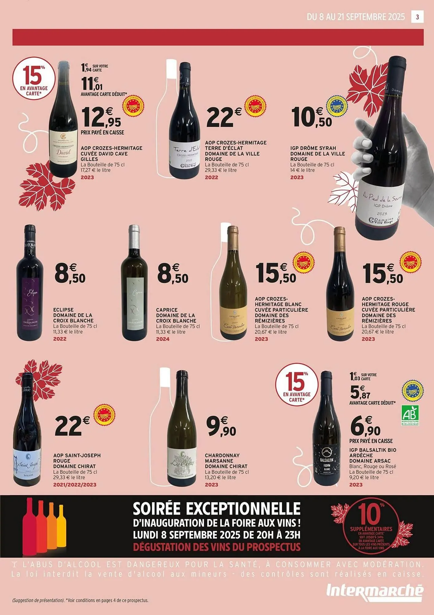 Catalogue Intermarché du 8 septembre au 21 septembre 2025 - Catalogue page 3