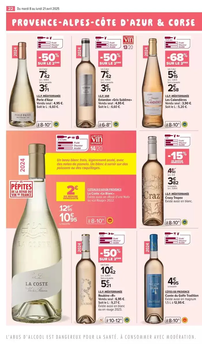 FOIRE AUX VINS DE PRINTEMPS du 8 avril au 21 avril 2025 - Catalogue page 24