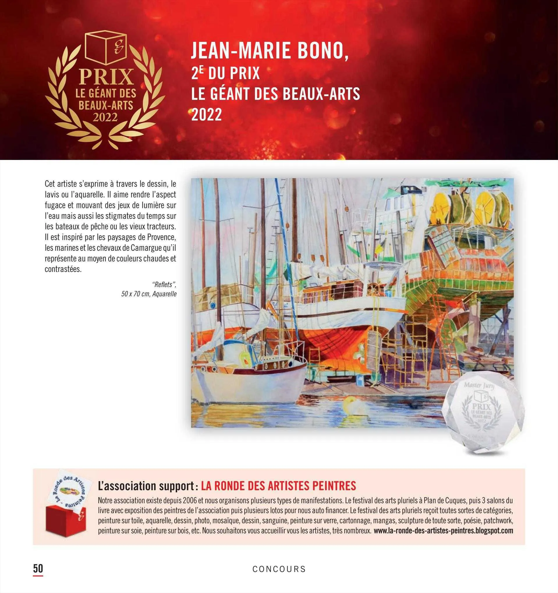 Catalogue Le Géant Des Beaux-Arts du 1 mars au 31 décembre 2023 - Catalogue page 52