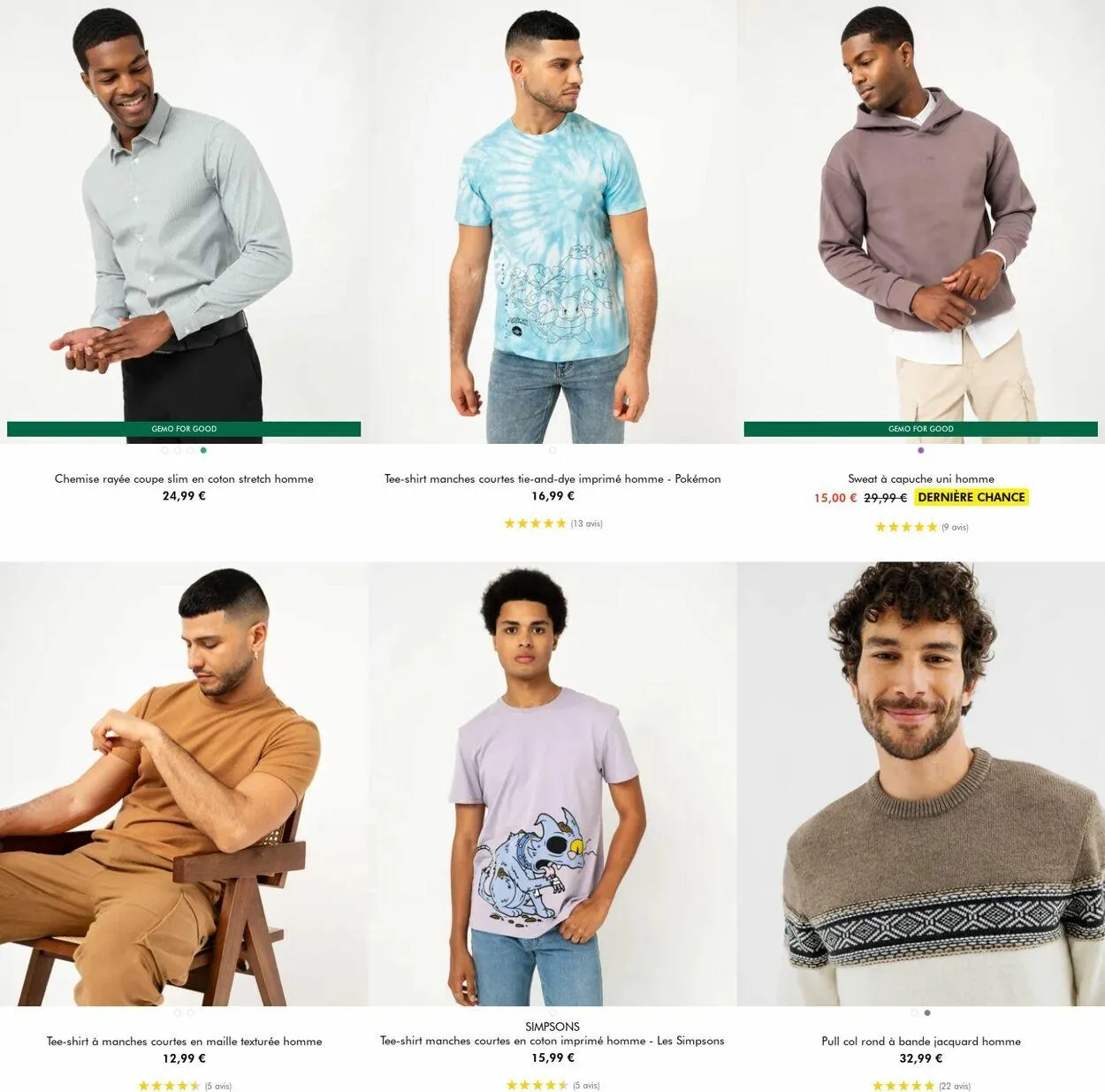 Gémo Catalogue actuel du 26 mars au 8 avril 2025 - Catalogue page 10