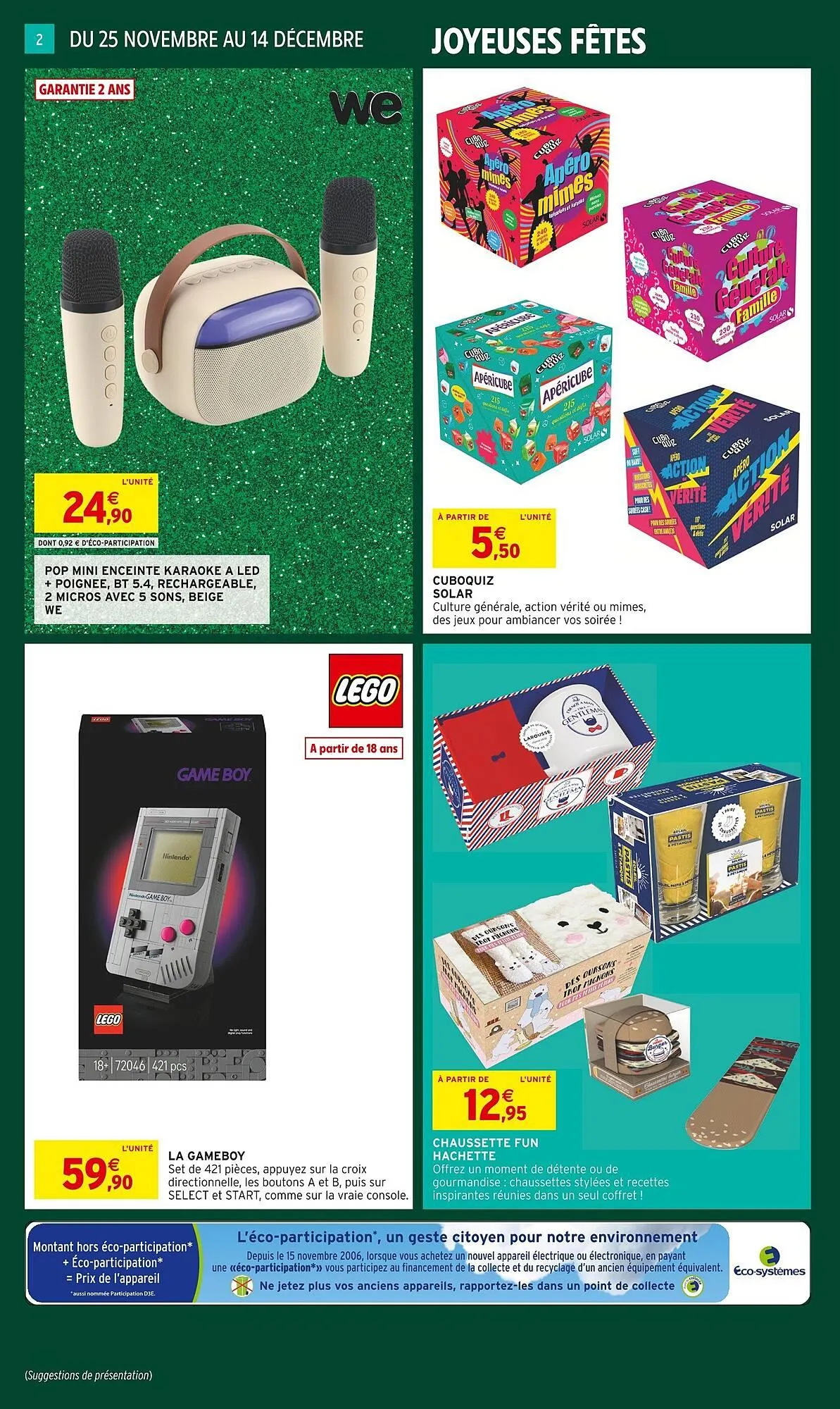 Catalogue Intermarché du 25 novembre au 14 décembre 2025 - Catalogue page 2